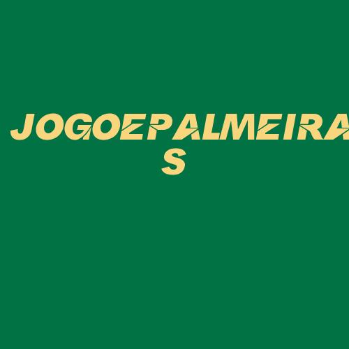 Logo da JOGOEPALMEIRAS